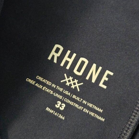 RHONE Men's Size 33 Commuter The Original Elevated Performance Slim Pants Navy - Picture 6 of 14